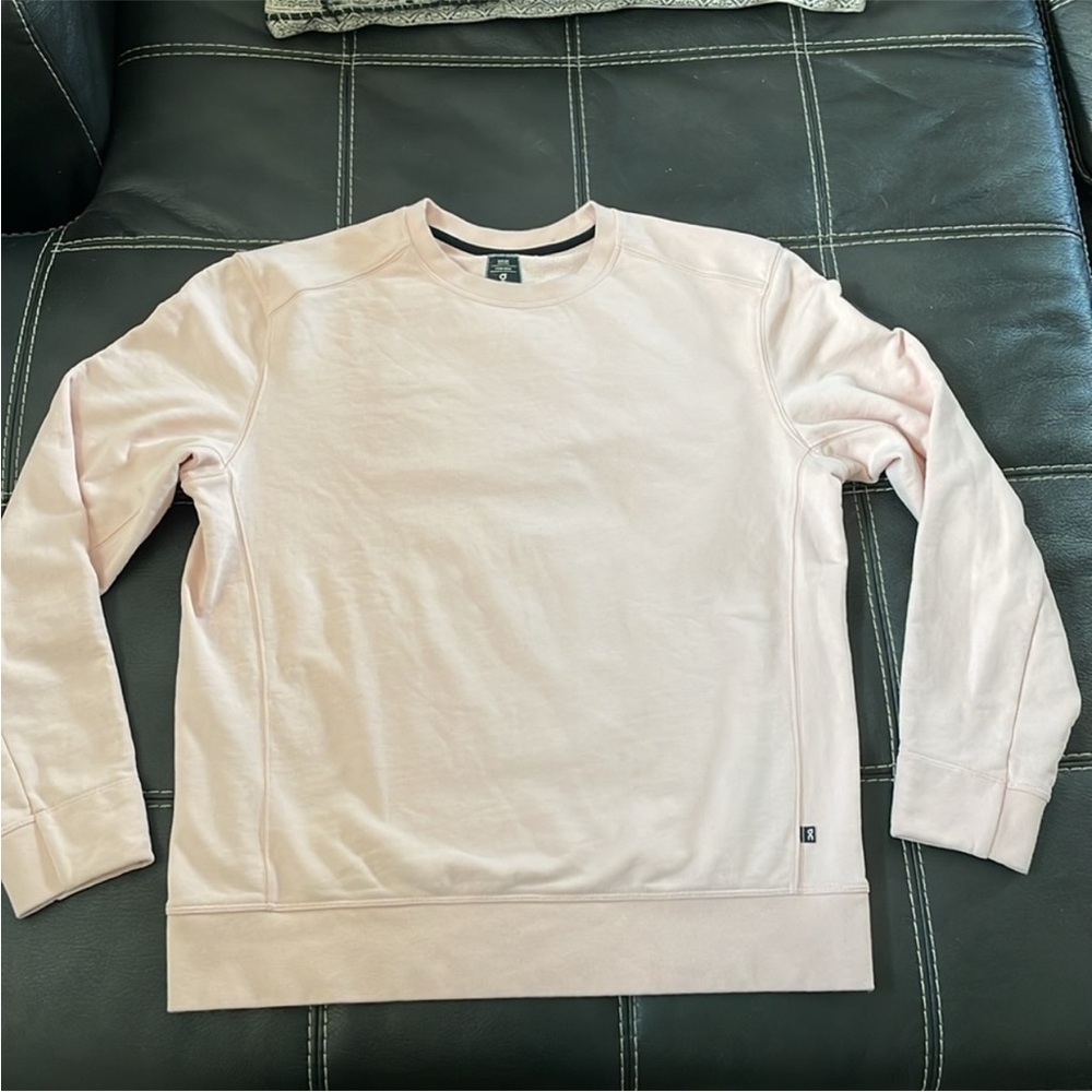 On Running Crew Neck (Pink). Men’s Large.